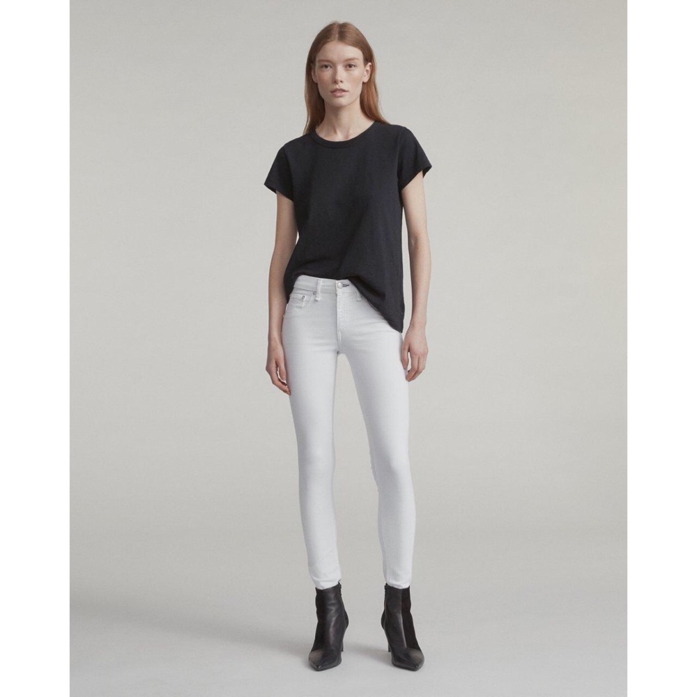 Rag & Bone Nina Skinny Jeans in BLANC 25